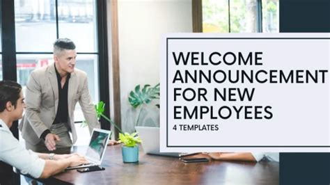 Welcome Announcent .